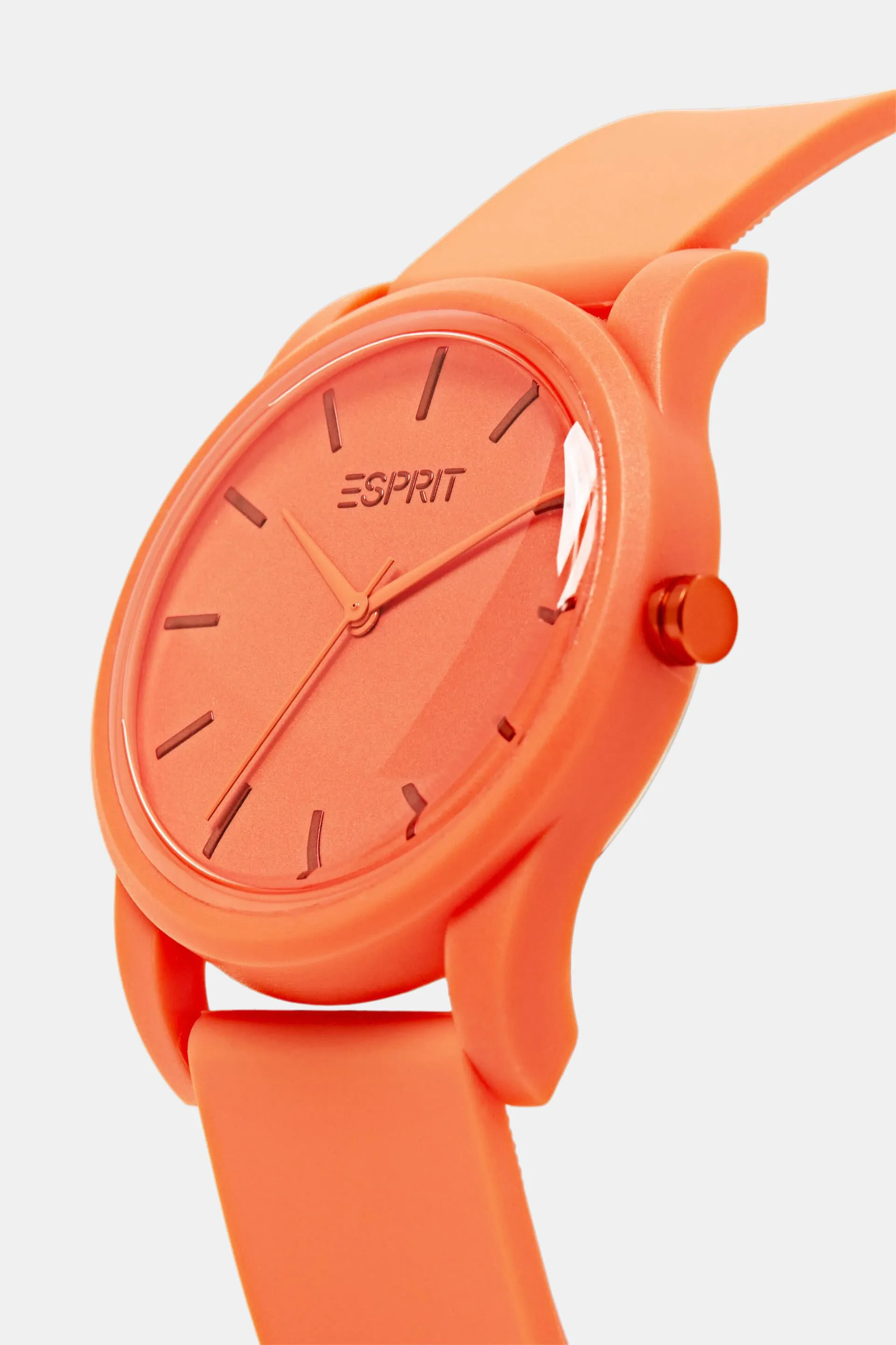 Reloj con correa de caucho