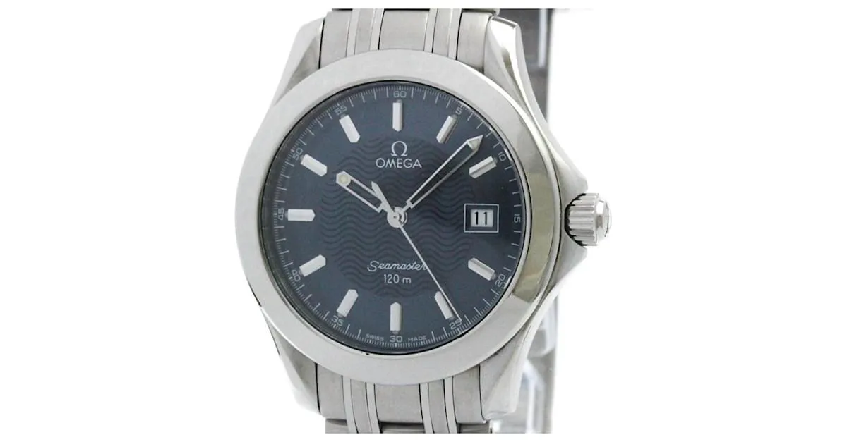 Reloj para hombre Omega Seamaster 120M de acero cuarzo 