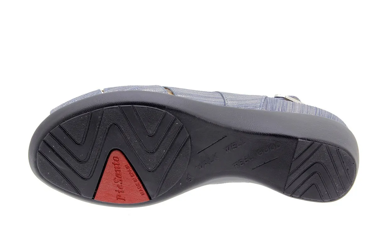 Removable Insole Sandal Snake Blue