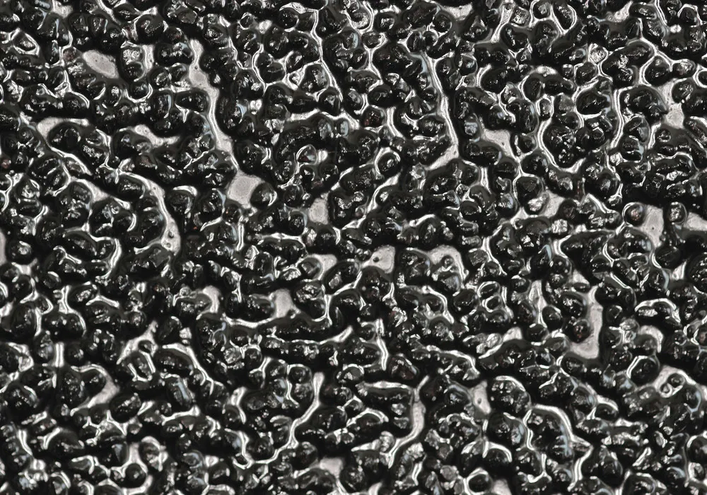 Revestimiento antideslizante m2, extra resistente, negro, rollo 150 mm x 18,3 m