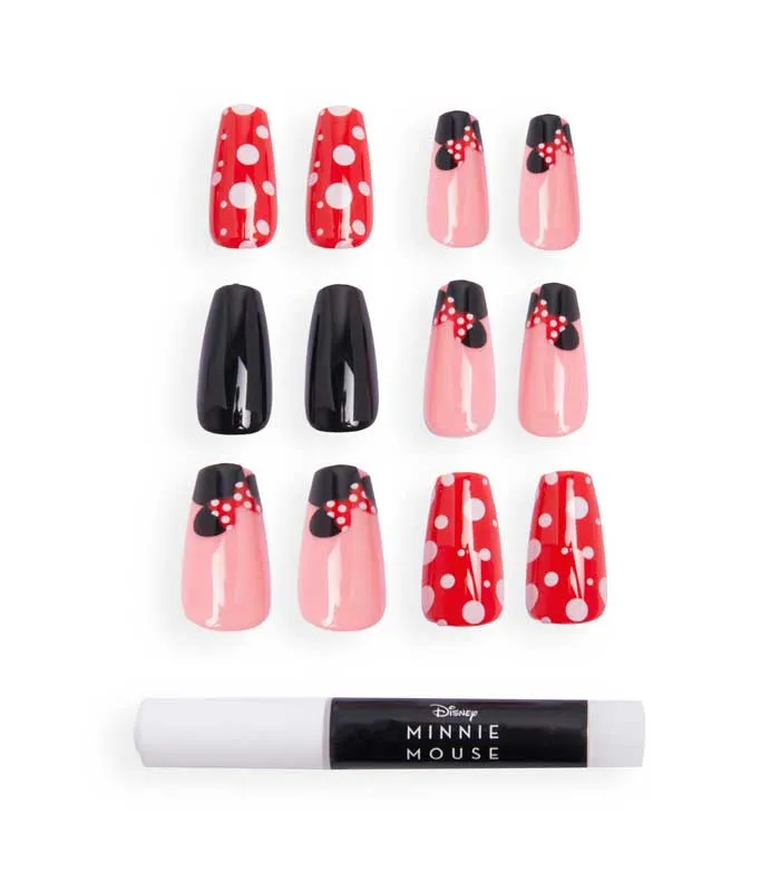 REVOLUTION  *DISNEY'S MINNIE MOUSE AND MAKEUP REVOLUTION*  UAS POSTIZAS ALWAYS IN STYLE
