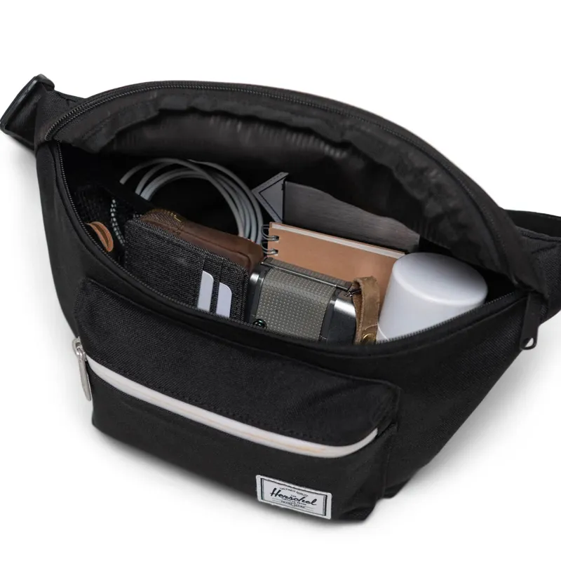 Riñonera Herschel: Pop Quiz Hip Pack (Black)