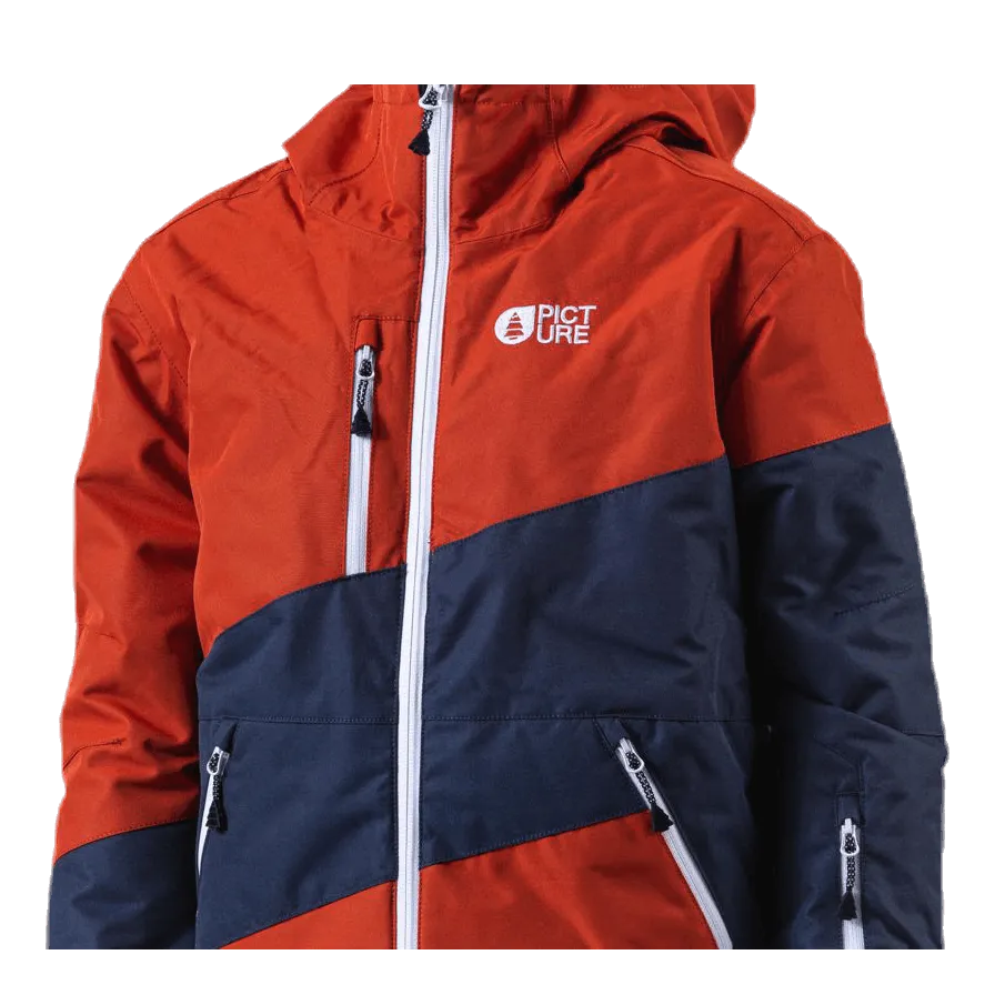Ropa ecológica Picture Slope Jacket Orange/Blue