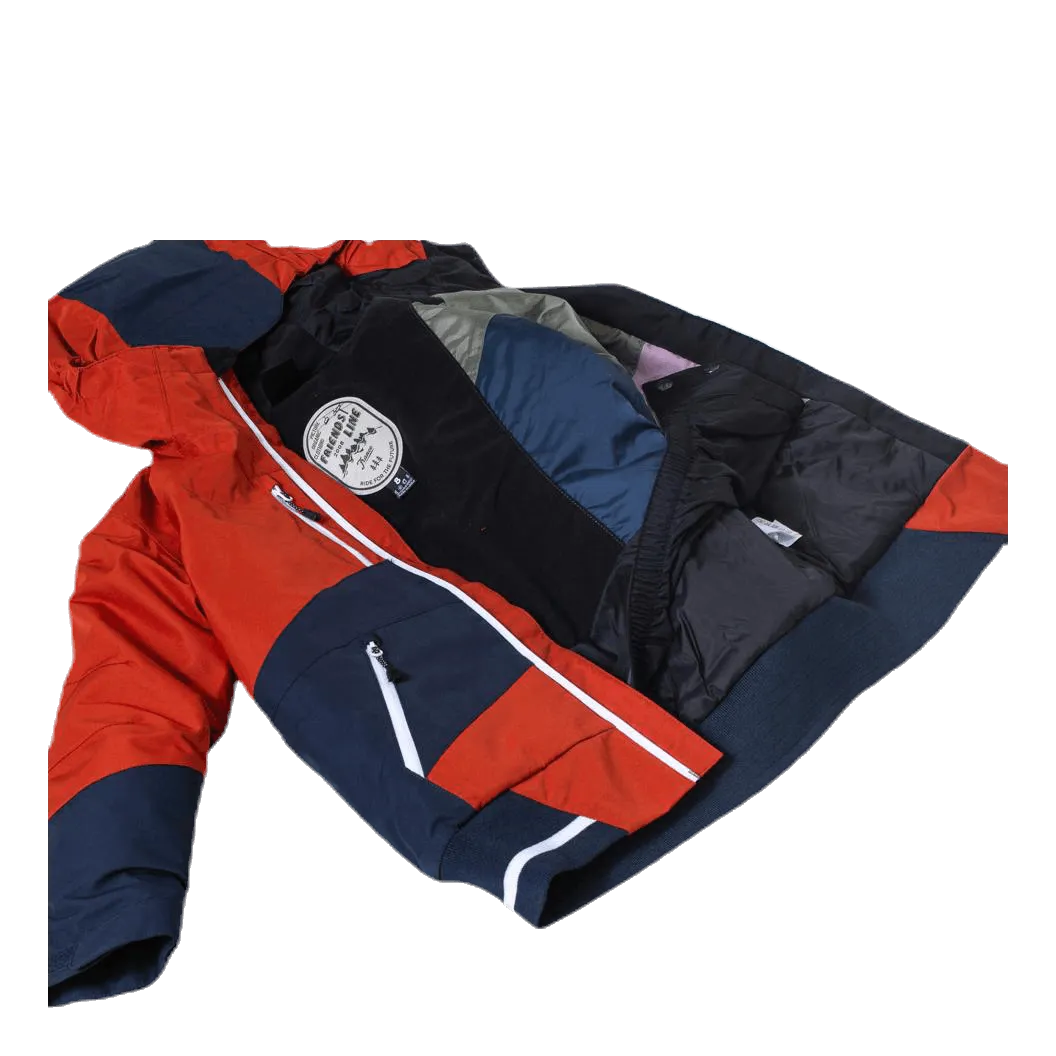 Ropa ecológica Picture Slope Jacket Orange/Blue