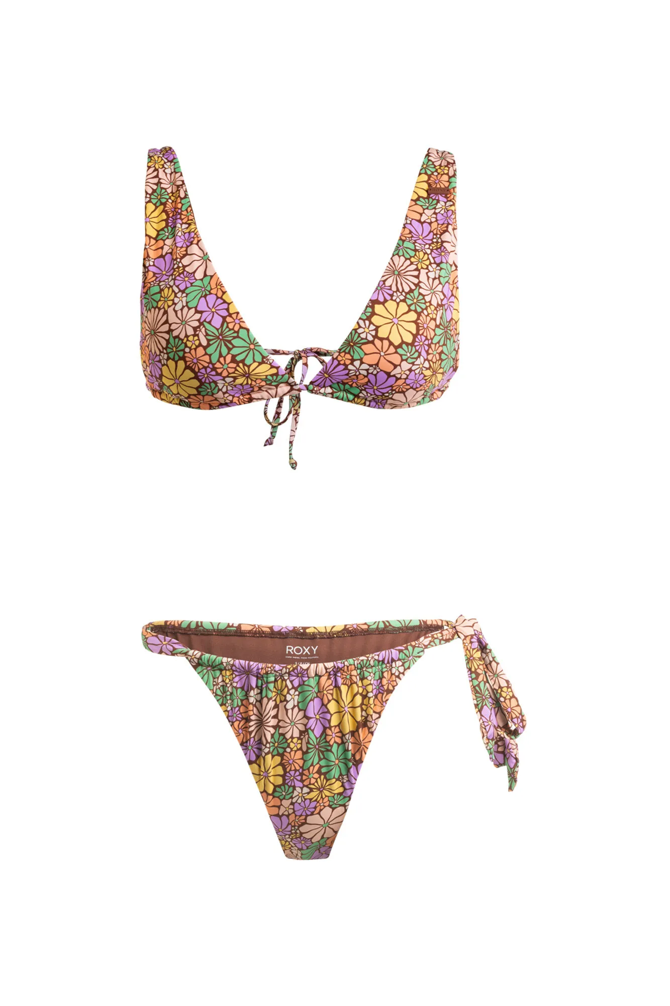 ROXY CONJUNTO DE BIKINI TRIANGULAR PARA MUJER  ALL ABOUT SOL