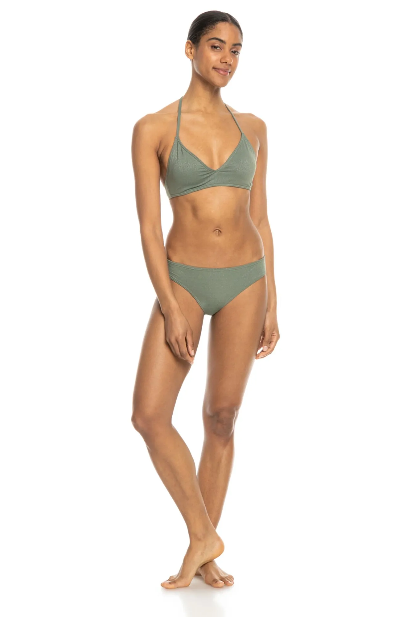 ROXY CONJUNTO DE BIKINI TRIANGULAR PARA MUJER  SHINY WAVE