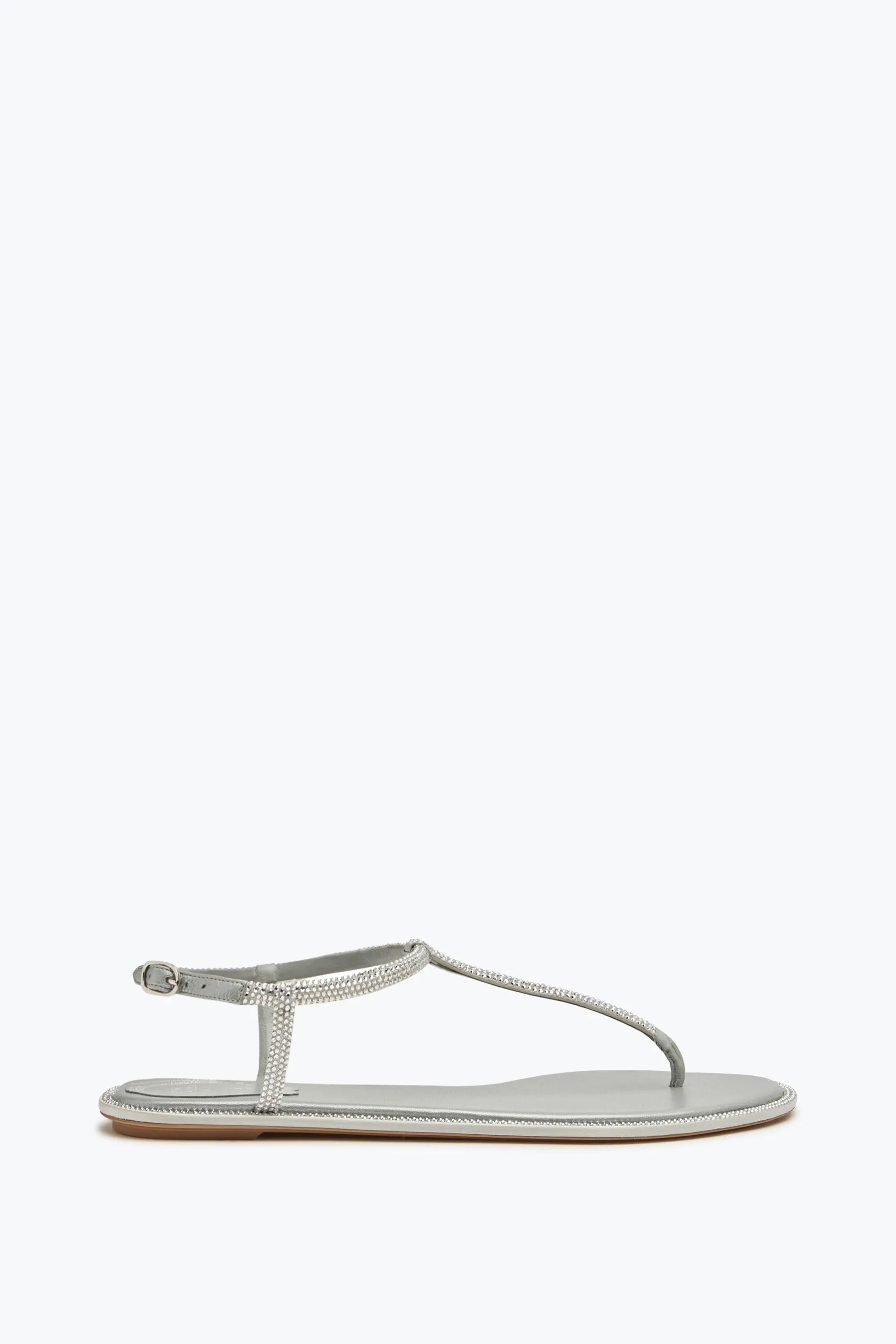Sandalia Diana Beige Con Cristales 10
