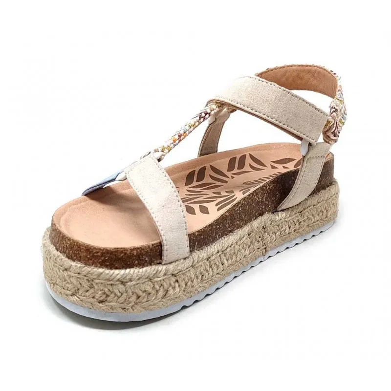 SANDALIA NIÑA BIO MUSTANG 48518 MULTI WHITE