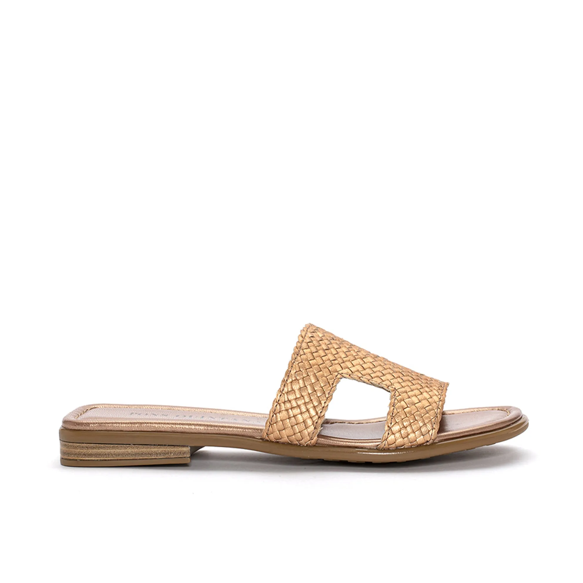 SANDALIA PLANA TINA METAL RAME