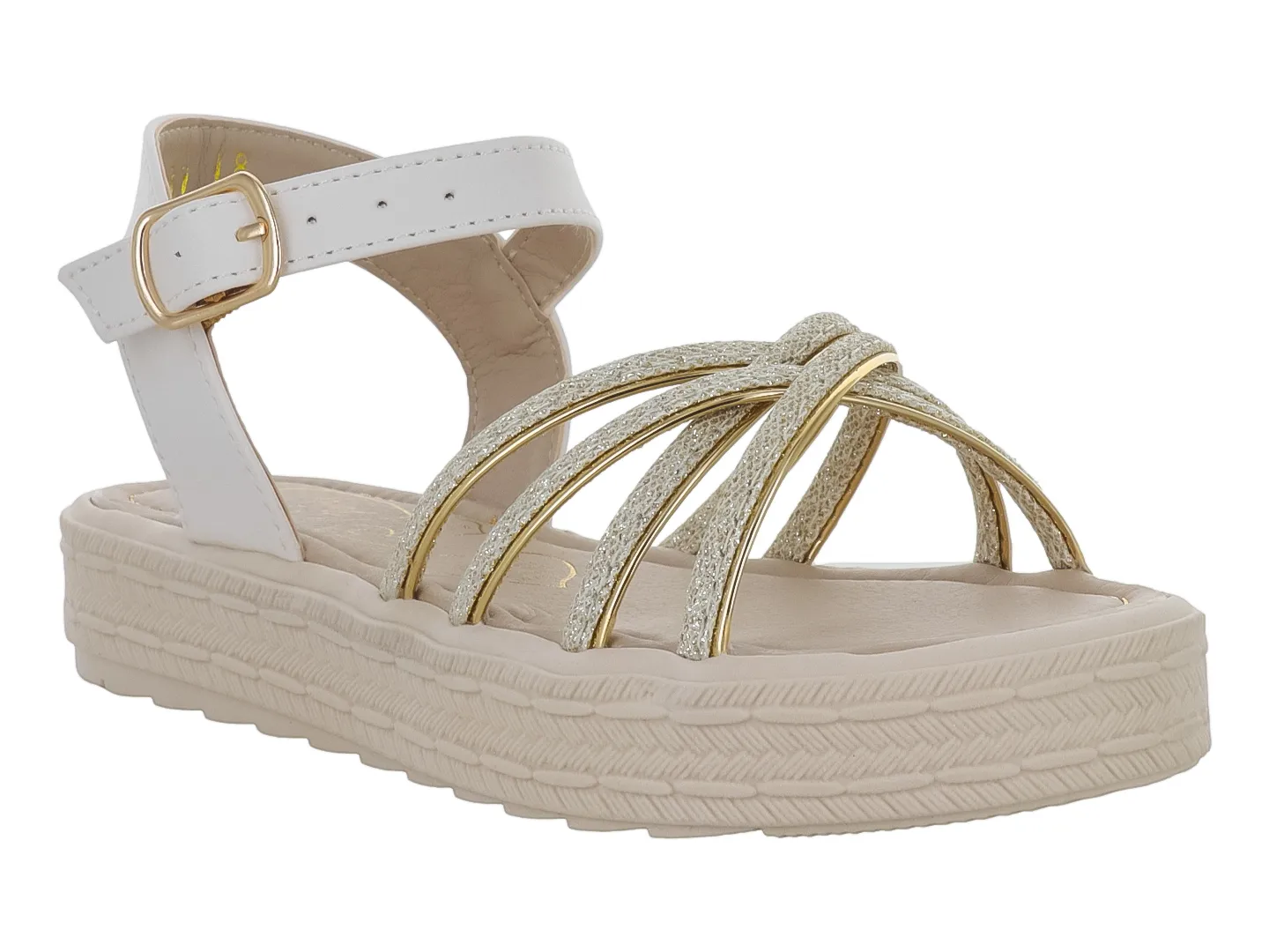 Sandalias By Party 139 Blanco Para Niña