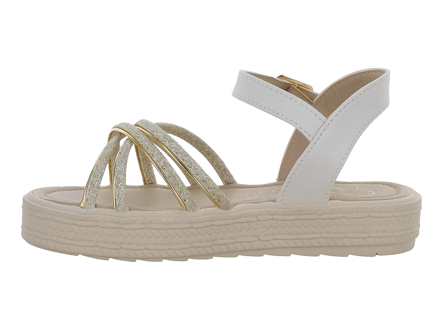 Sandalias By Party 139 Blanco Para Niña