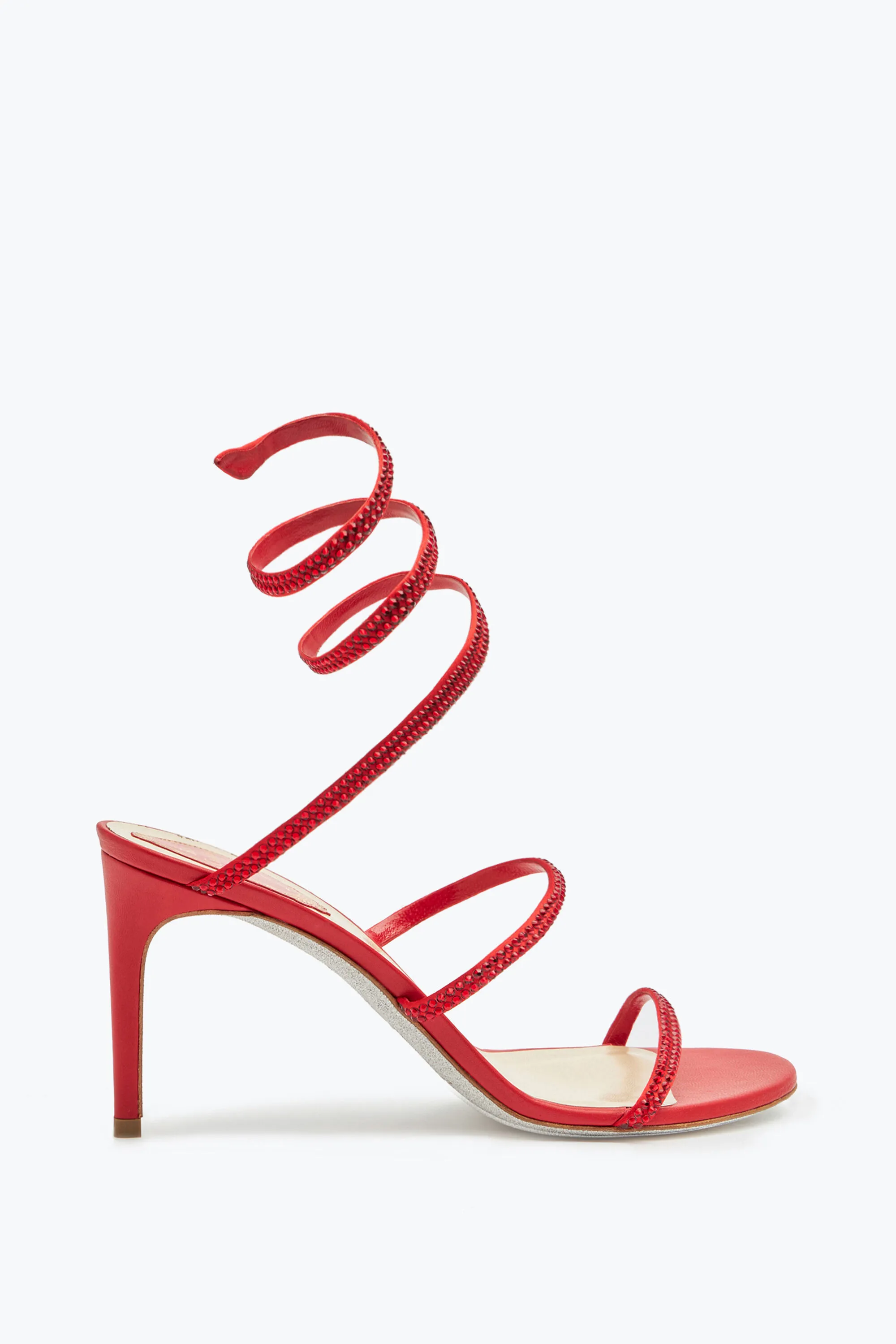 Sandalias Con Joyas Altas Cleo