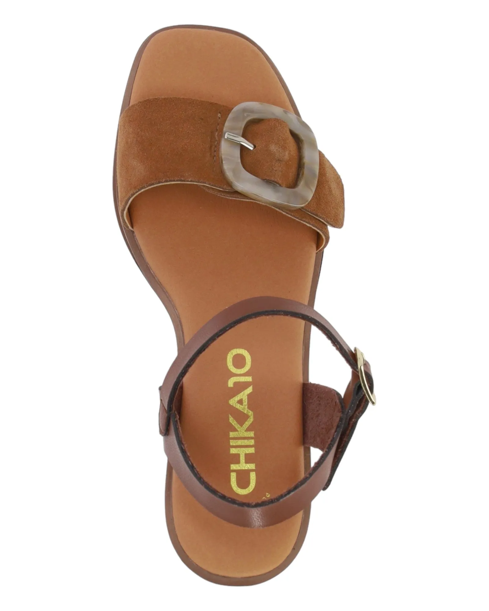 SANDALIAS DE MUJER CHIKA10 NEW GODO 04 EN CUERO