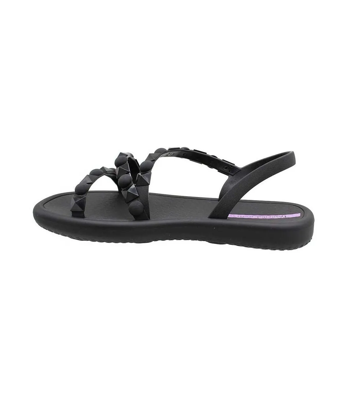 Sandalias Ipanema Meu Sol Flatform AD Mujer Negro Lila
