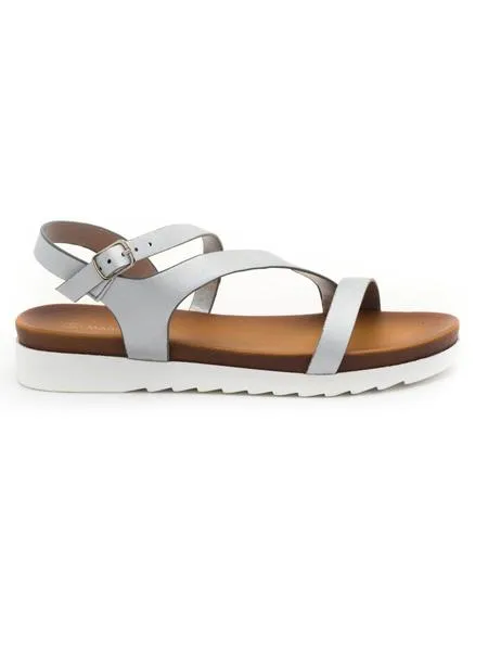 sandalias mariamare 67465 plata para mujer