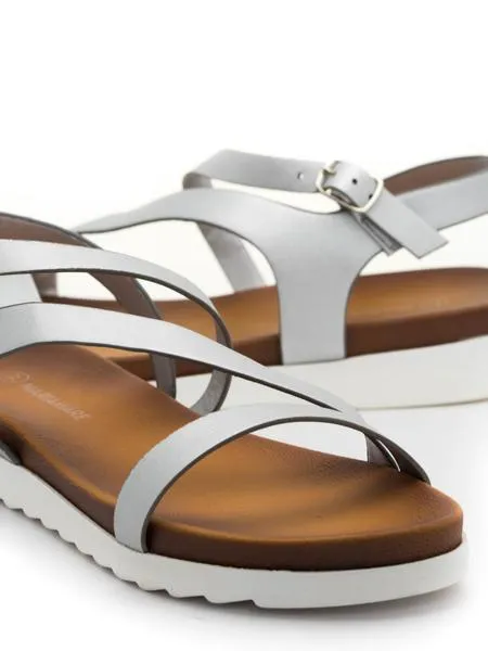 sandalias mariamare 67465 plata para mujer