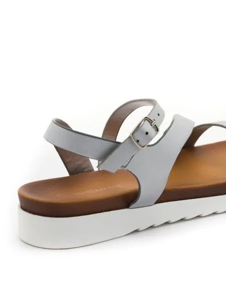 sandalias mariamare 67465 plata para mujer