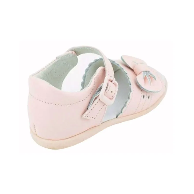 Sandalias para niña de piel reforzada de talon