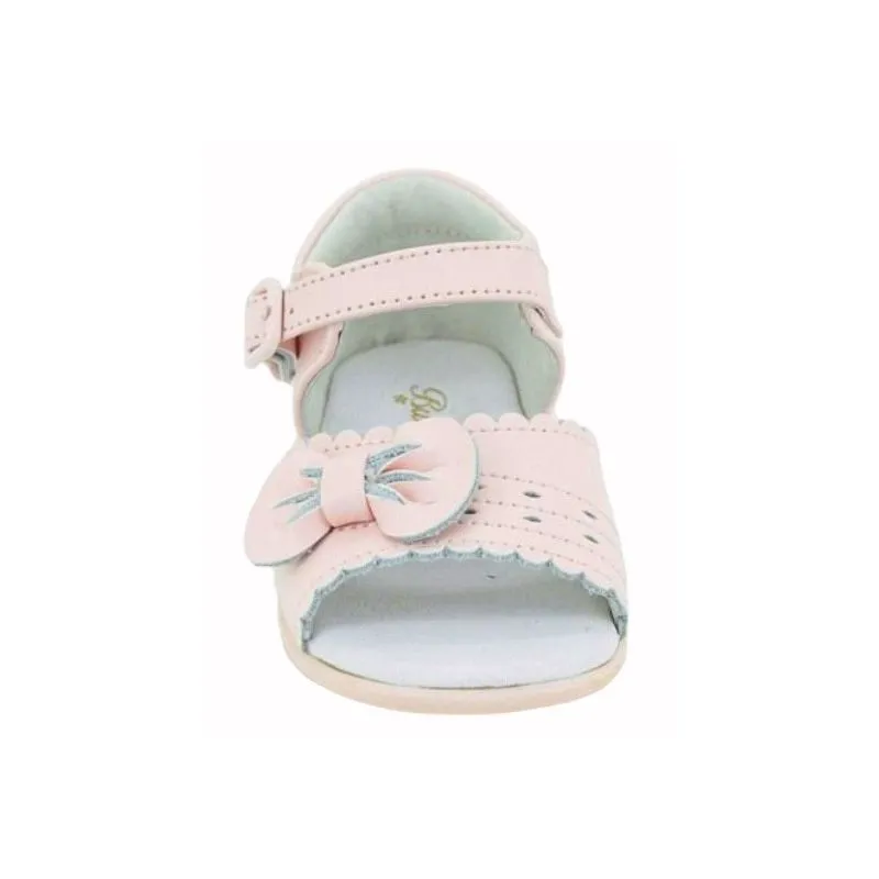 Sandalias para niña de piel reforzada de talon
