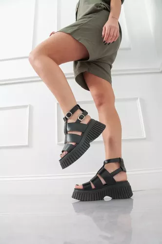 SANDALIAS PLATAFORMA ALTA CóMODA LIVIANA MODA VERANO ART830
