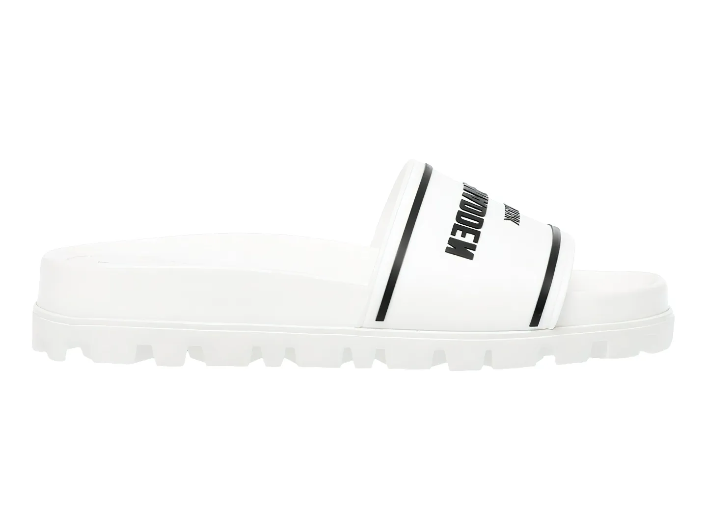 Sandalias Steve Madden Snap Blanco Para Mujer