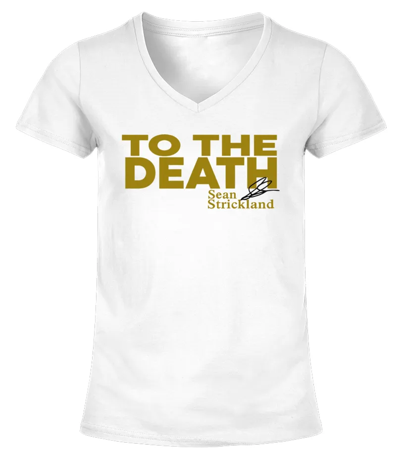 Sean Strickland Merch Camiseta cuello pico Mujer