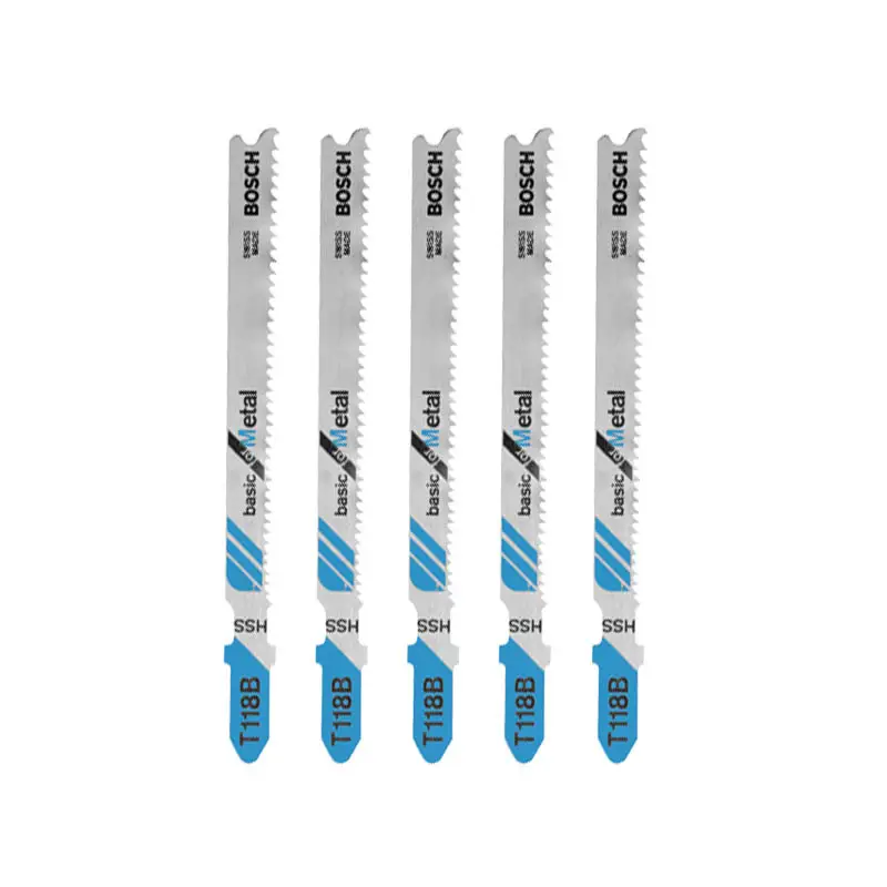 Segueta Bosch T118B HSS para Metal 5 pzs