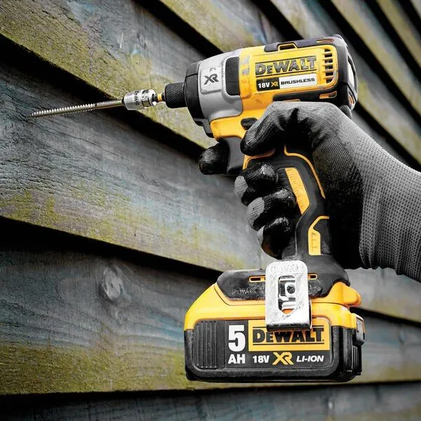 SET DEWALT DCK287D2 18V XR  ATORNILLADOR IMPACTO + TALADRO PERCUTOR + BOLSA + 2 BATERIAS LIION 2,0AH