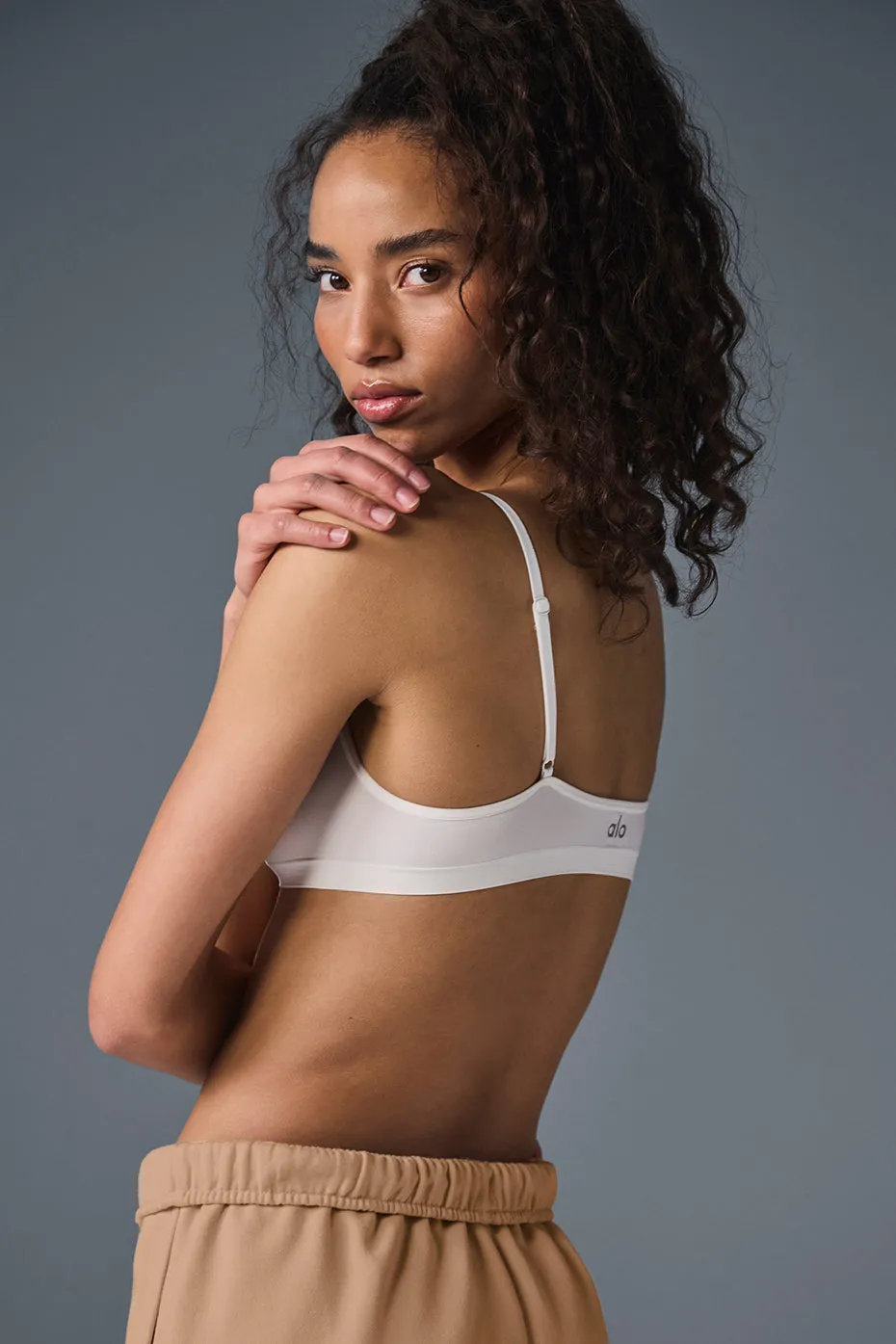SHEER GLOW BRA  IVORY