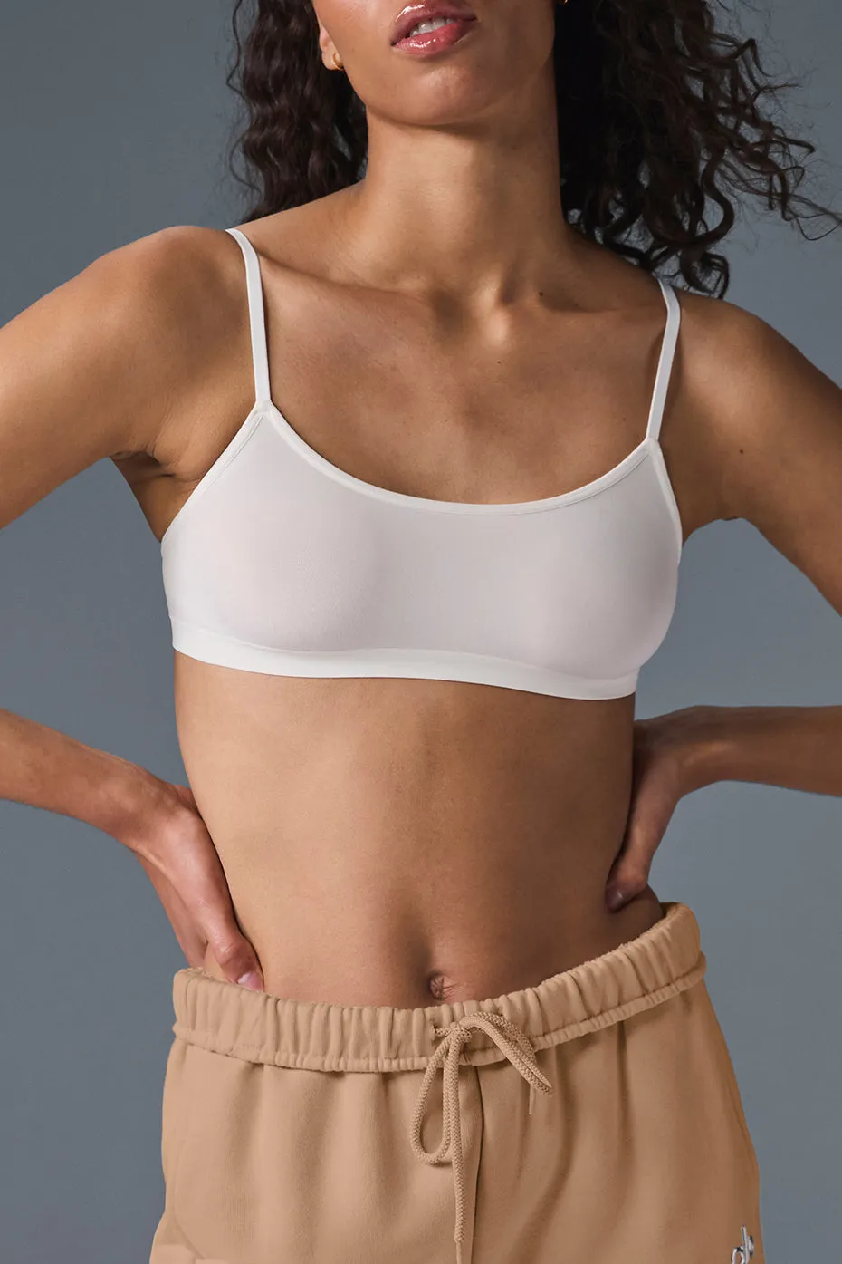 SHEER GLOW BRA  IVORY