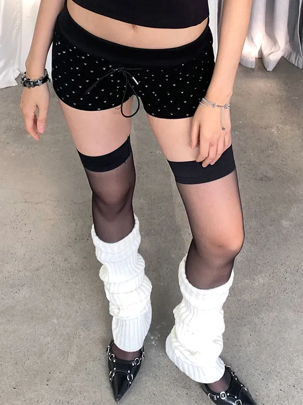 Shorts de calle con cordón