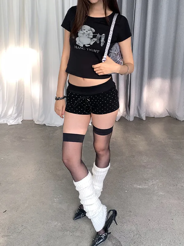 Shorts de calle con cordón
