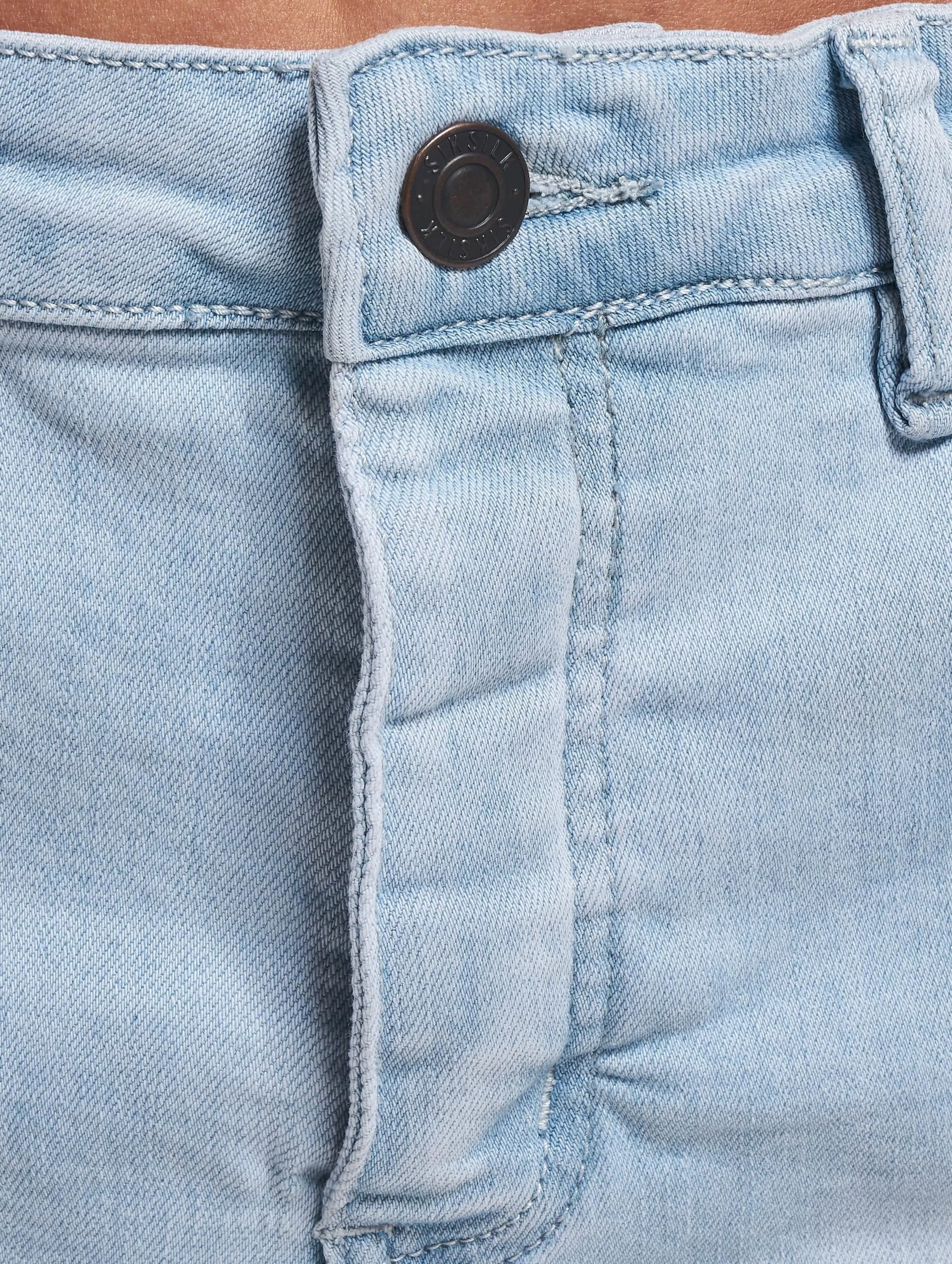 Sik Silk Distressed Skinny