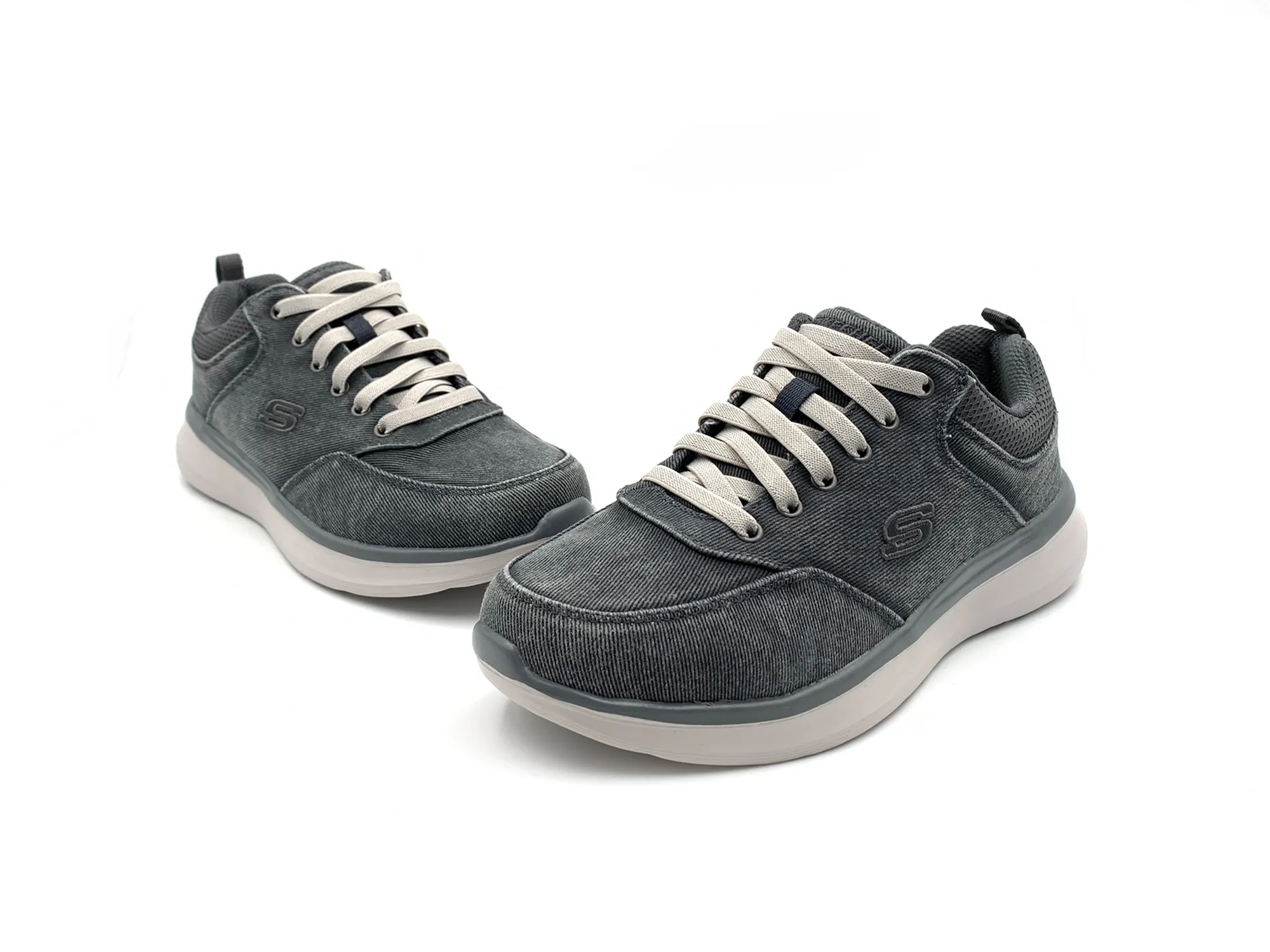 Skechers 210024/blu Delson Kemper Zapato Textil Blu Hombre