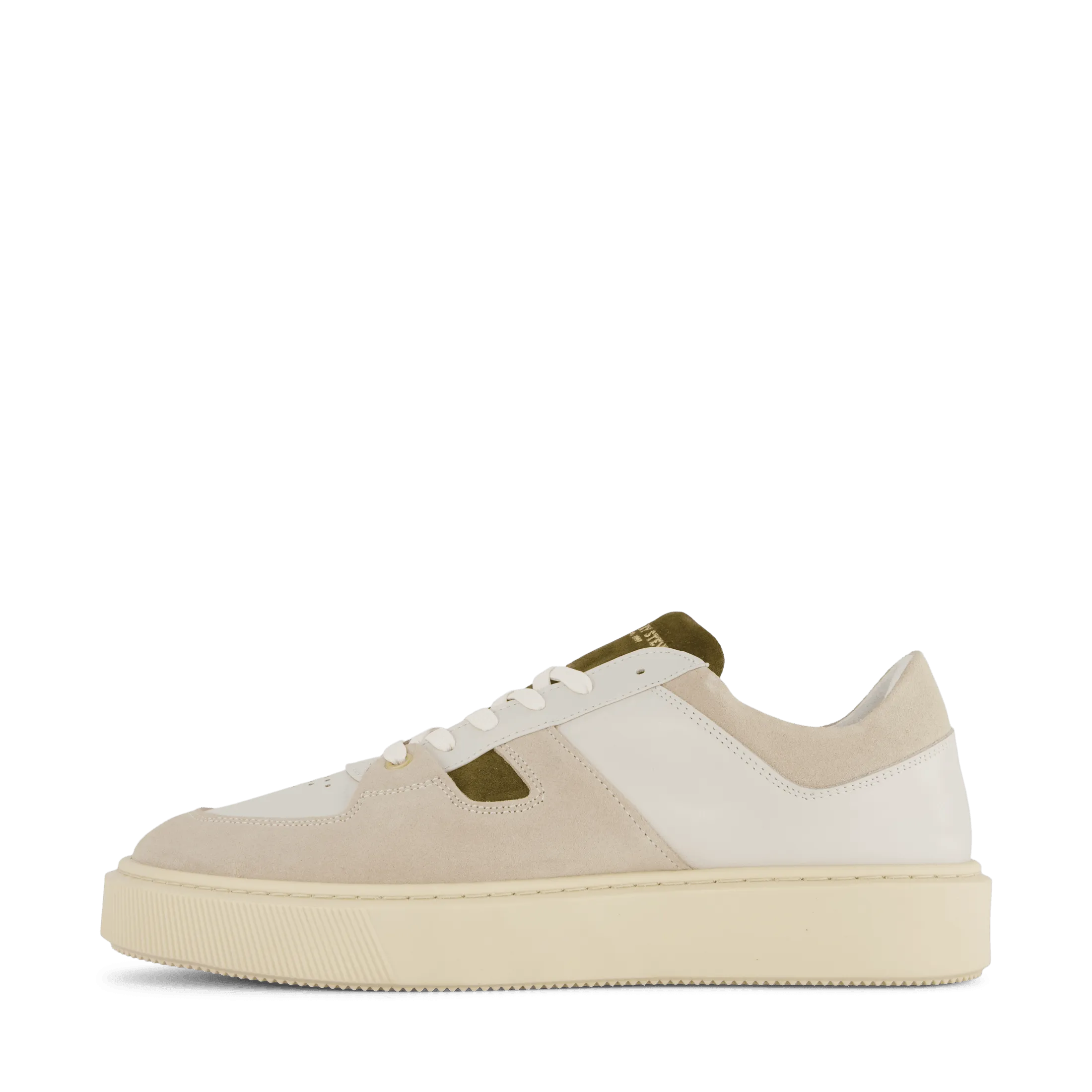 Sneaky Steve zapatos Away U Leather Shoe Creme Combo