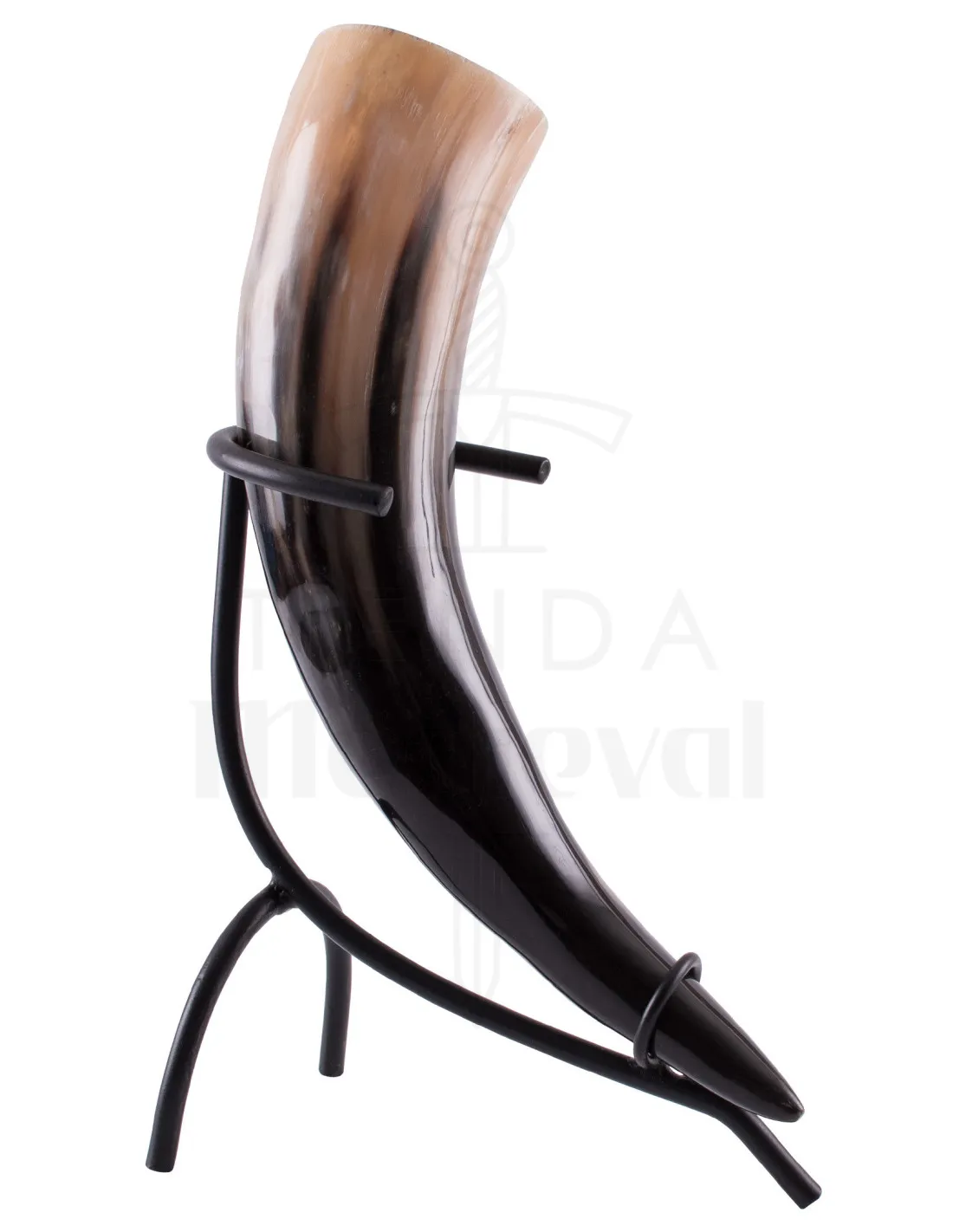 Soporte pequeño de metal para cuernos