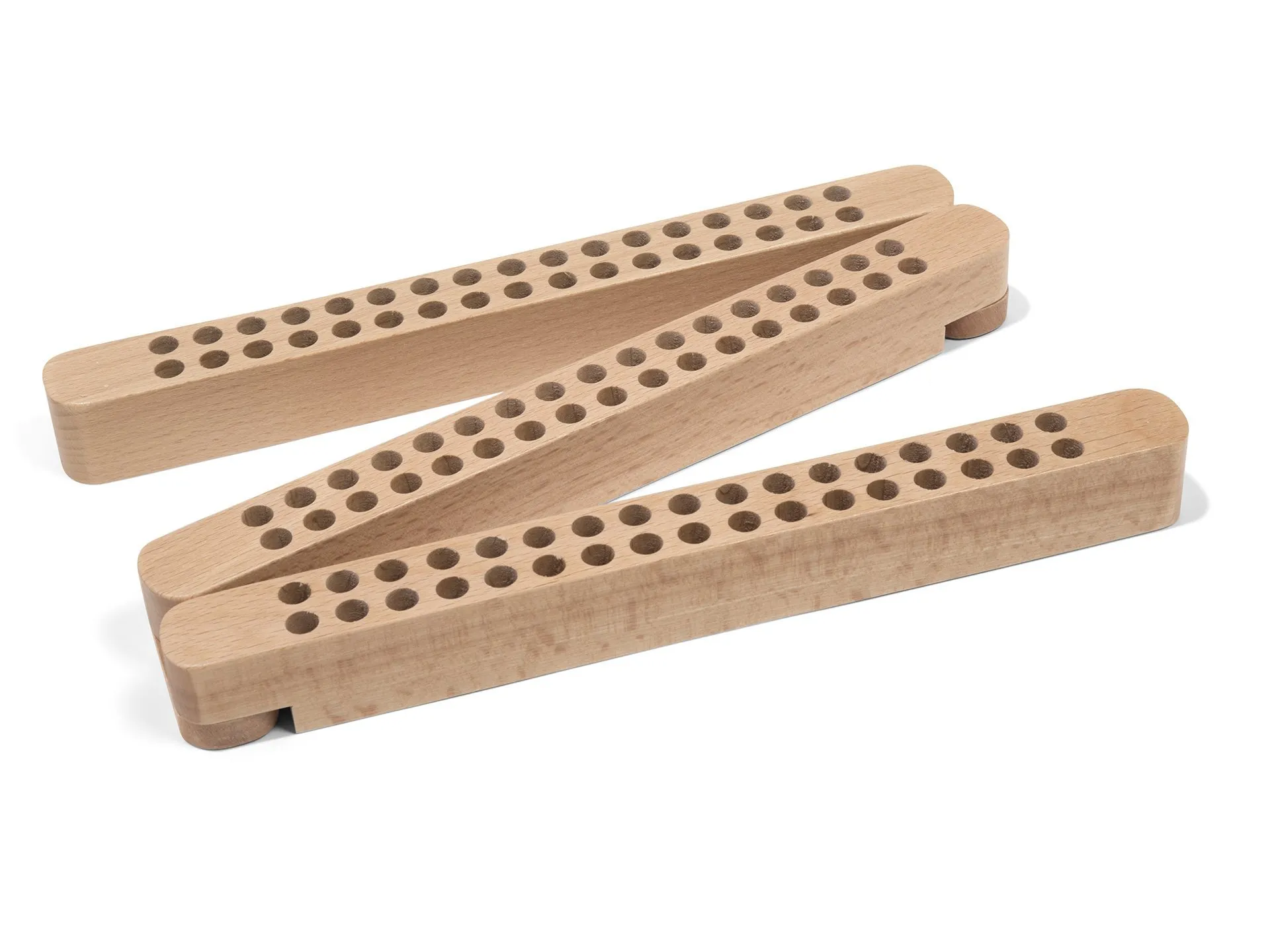 Soporte plegable para lápices de color y pinceles