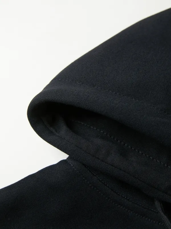 Sudadera con capucha extragrande y cremallera completa con estampado de arañas para hombre