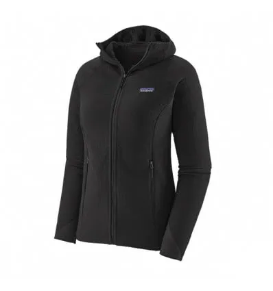 Sudadera con capucha Techface R2 de Patagonia (Black), mujer polar