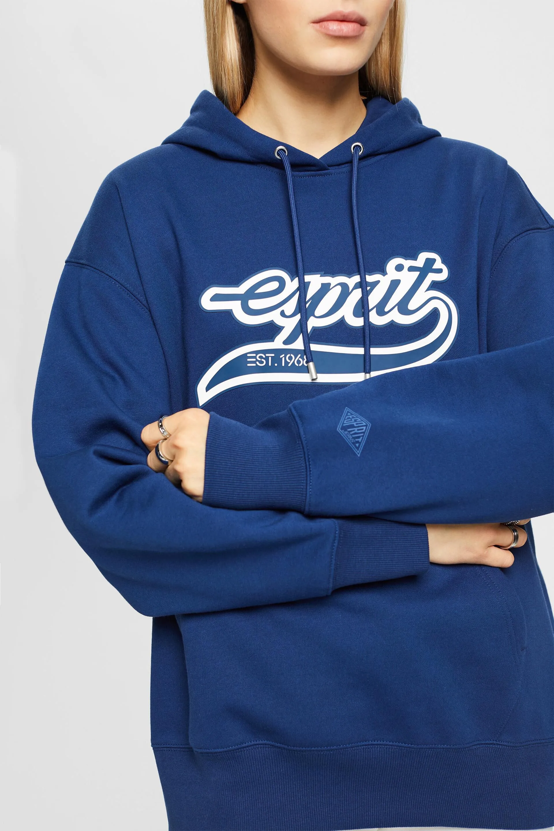 Sudadera de felpa con logotipo