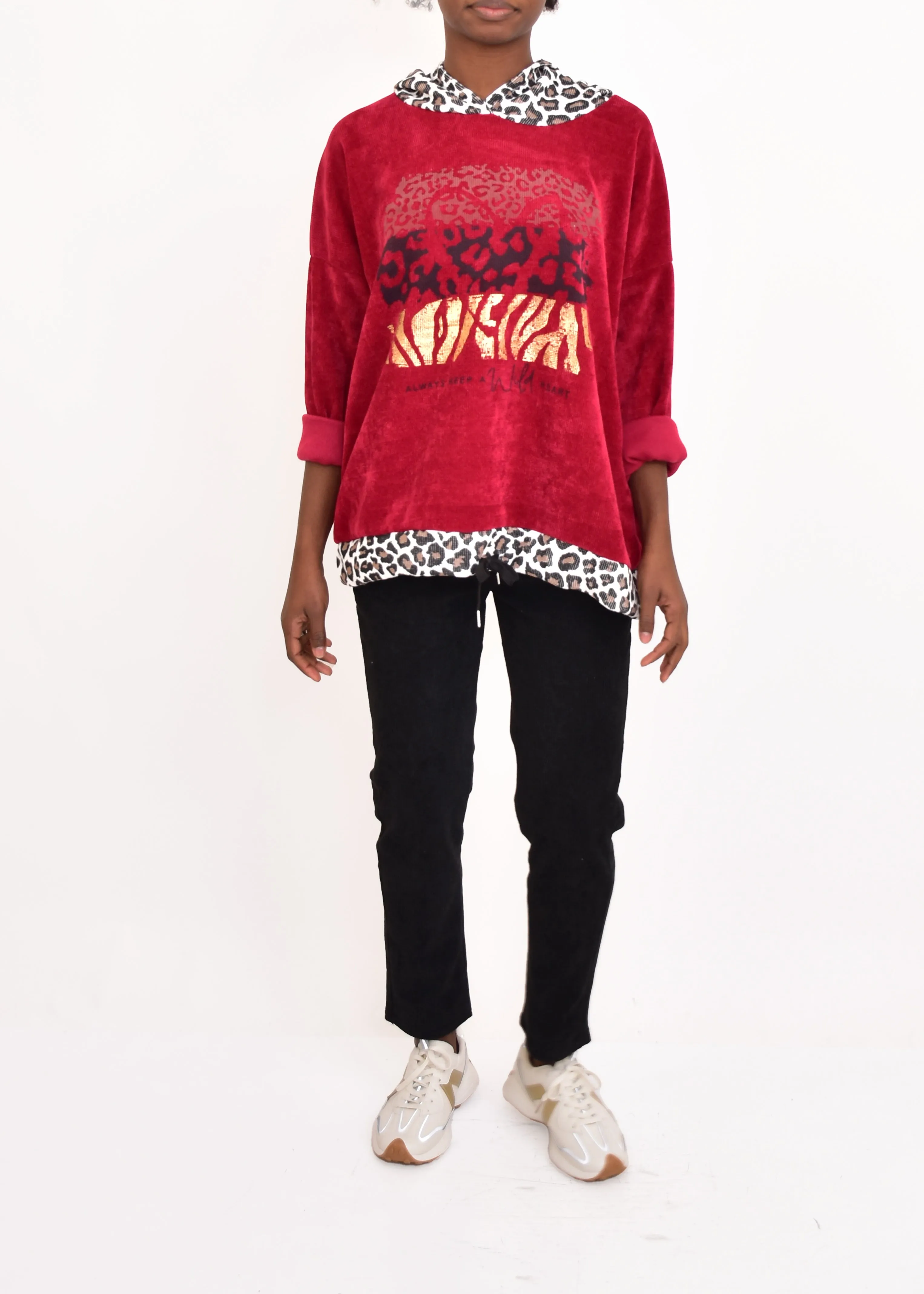 SUDADERA MICROPANAGRANATE