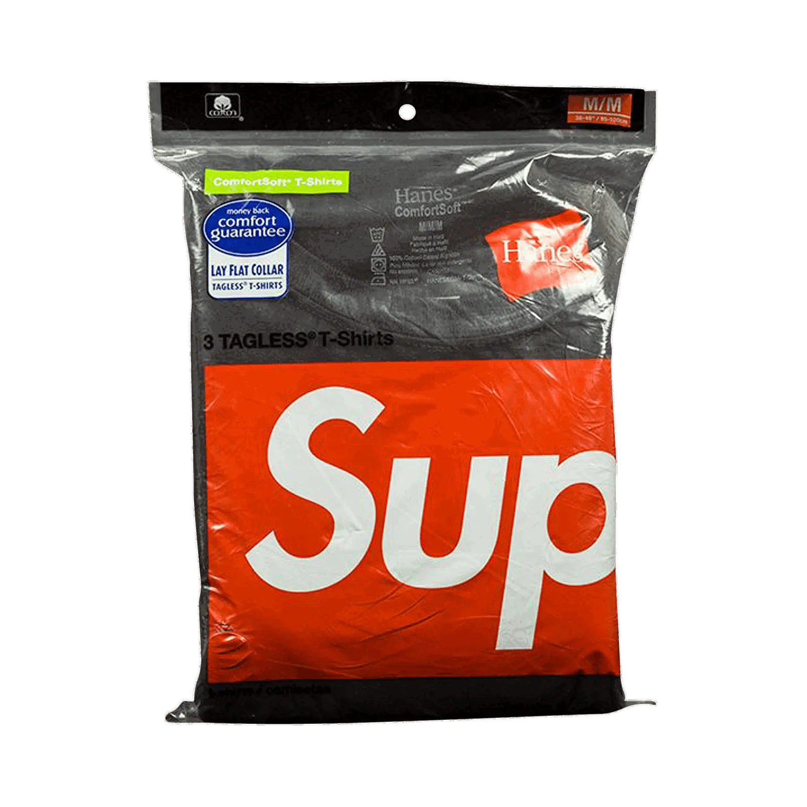 SUPREME HANES X 3PACK COTTON COMFORT SOFT TSHIRT