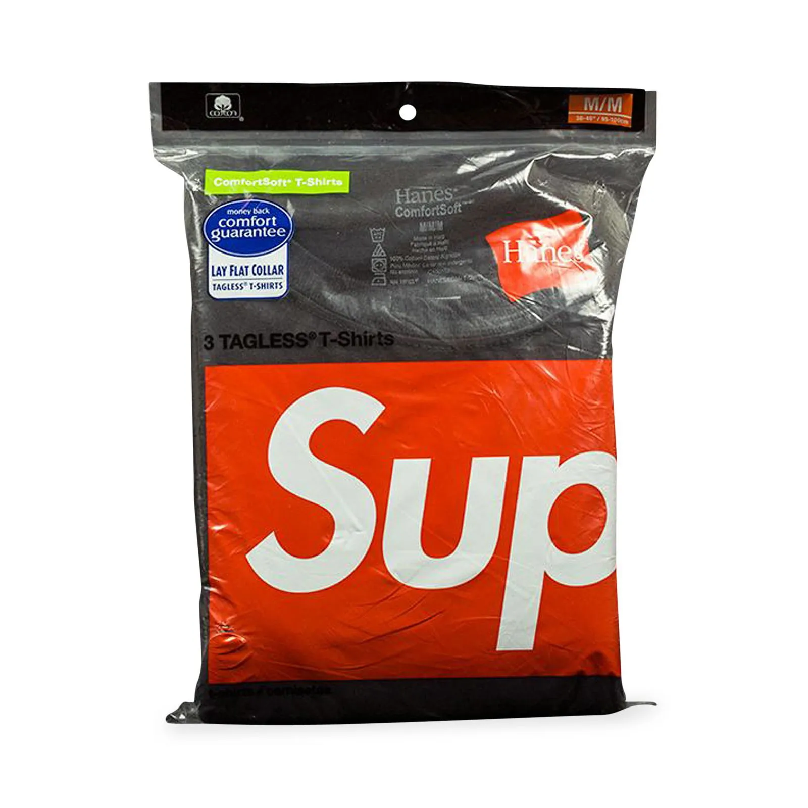 SUPREME HANES X 3PACK COTTON COMFORT SOFT TSHIRT