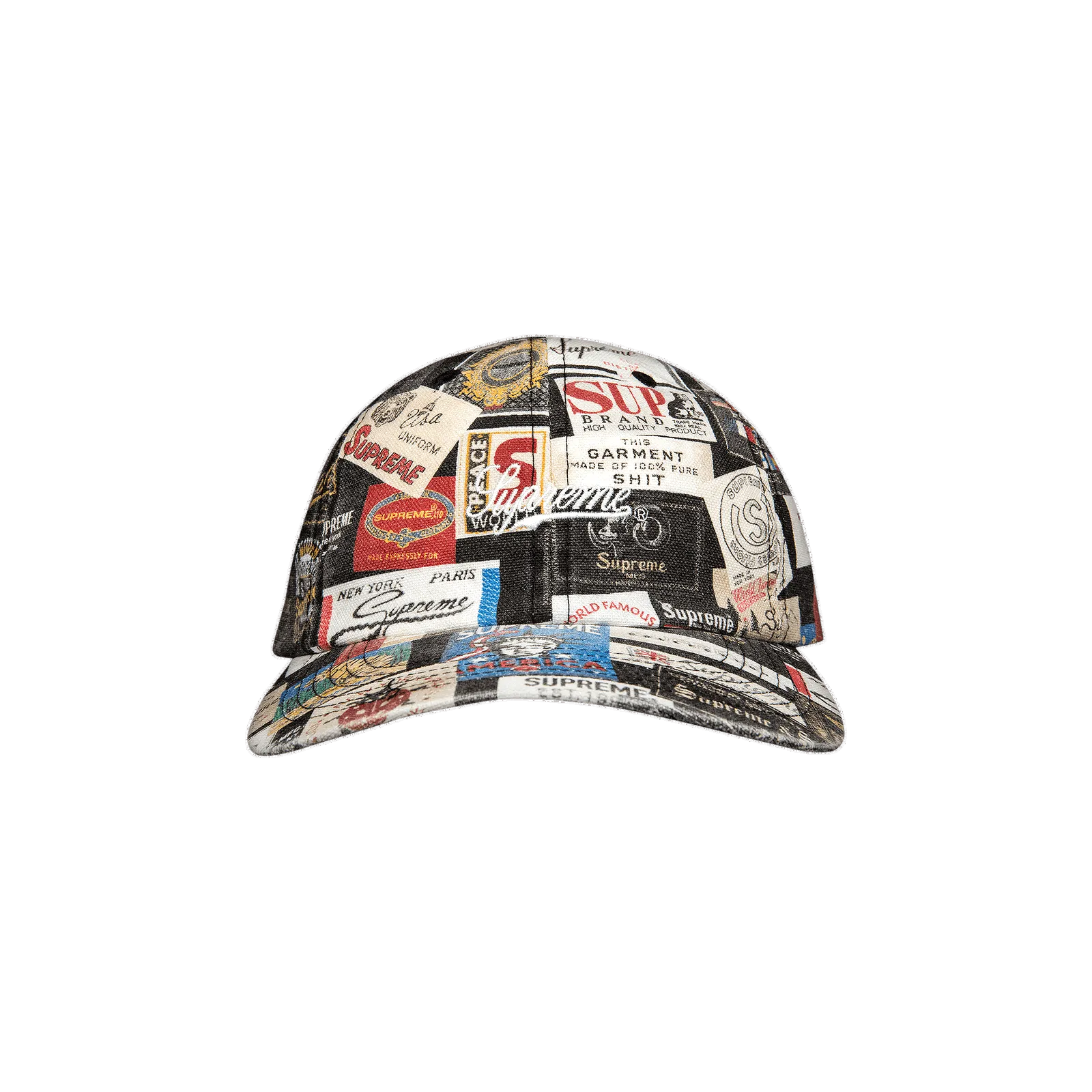 SUPREME LABELS 6PANEL