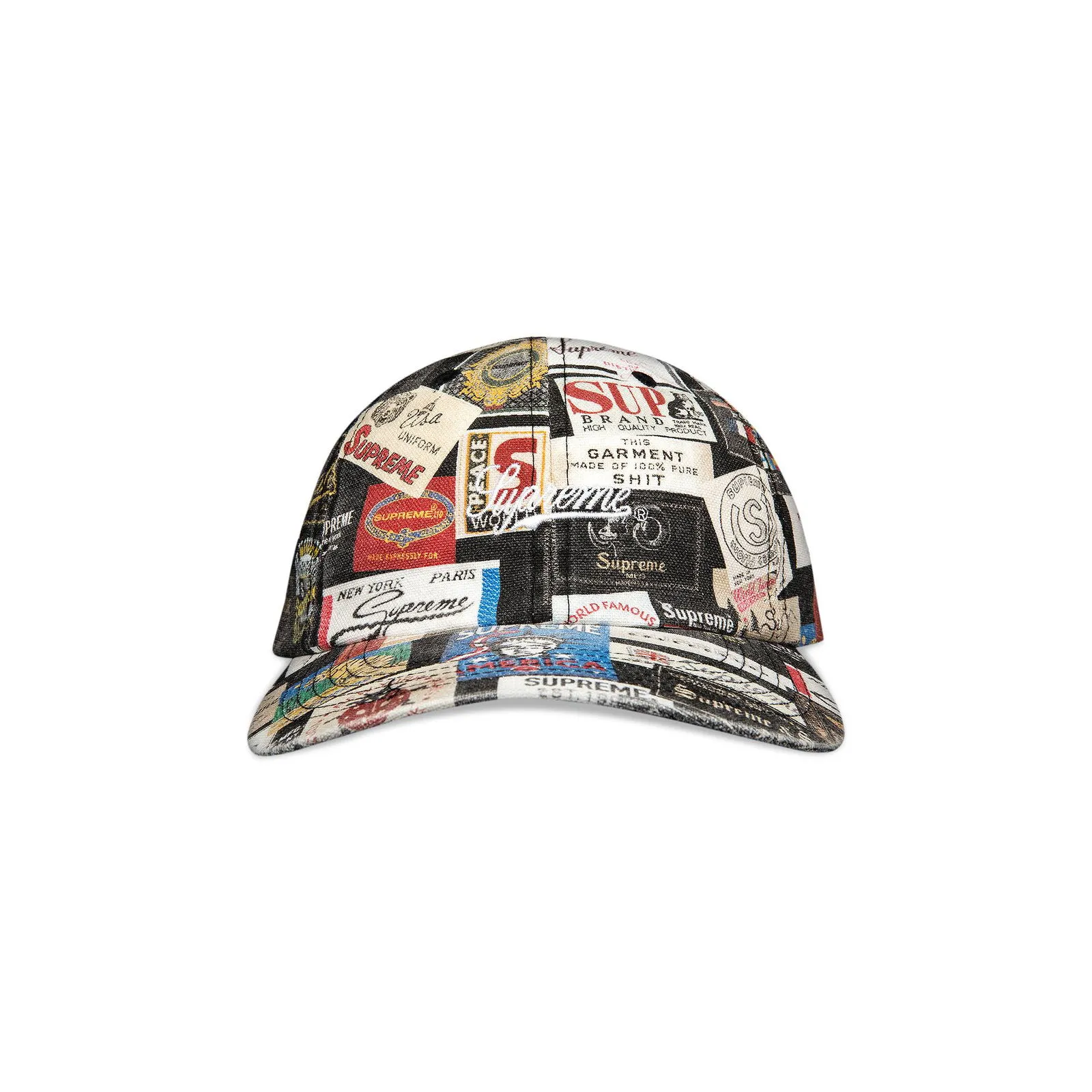 SUPREME LABELS 6PANEL