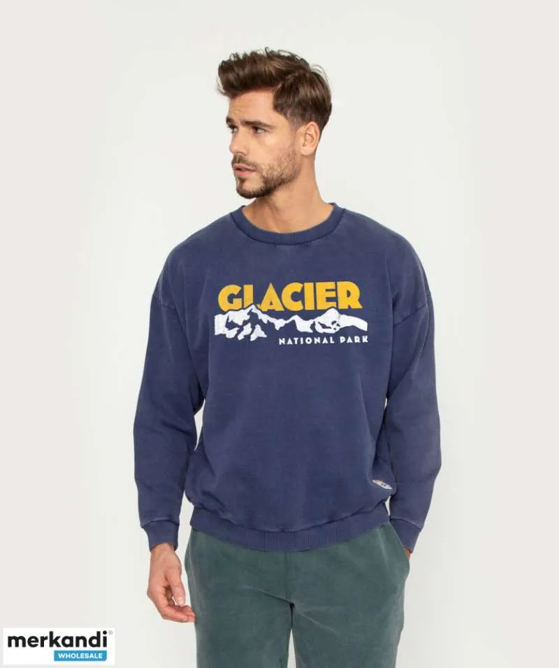 Suéteres azul noche French Disorder Glacier para hombre
