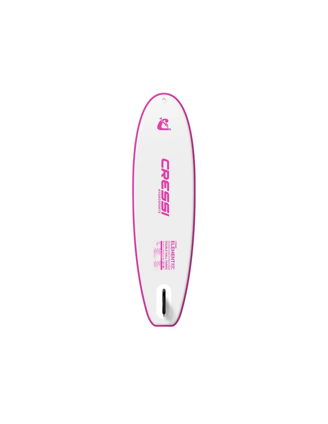 TABLA PADDLE SURF CRESSI SUB ELEMENT ALL ROUND 9'2'' POLIVALENTE ISUP SET BLANCOROSA