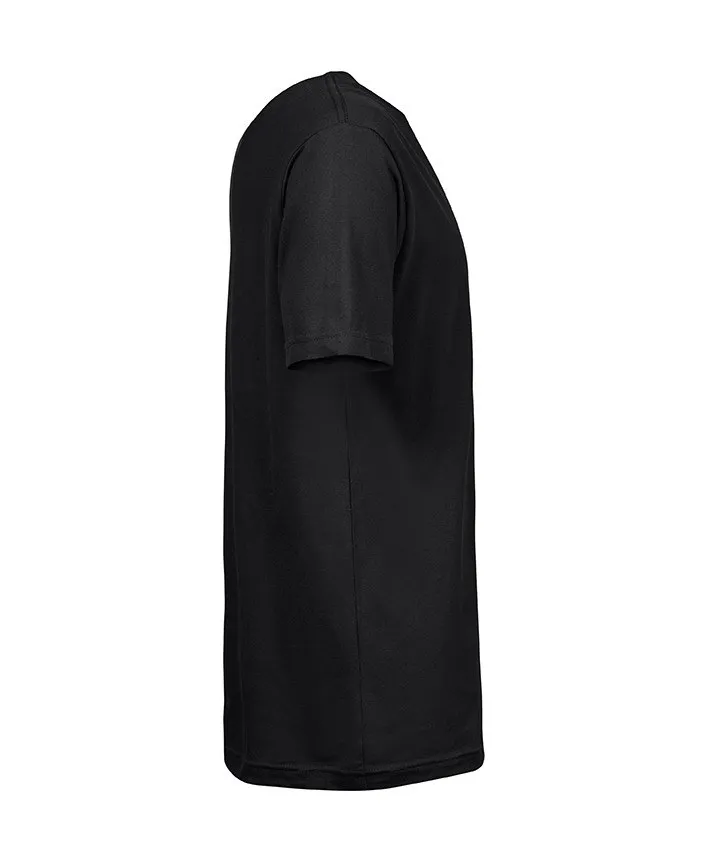 TEE JAYS TJ5060  CAMISETA DE BORDE CRUDO PARA HOMBRE  BLACK