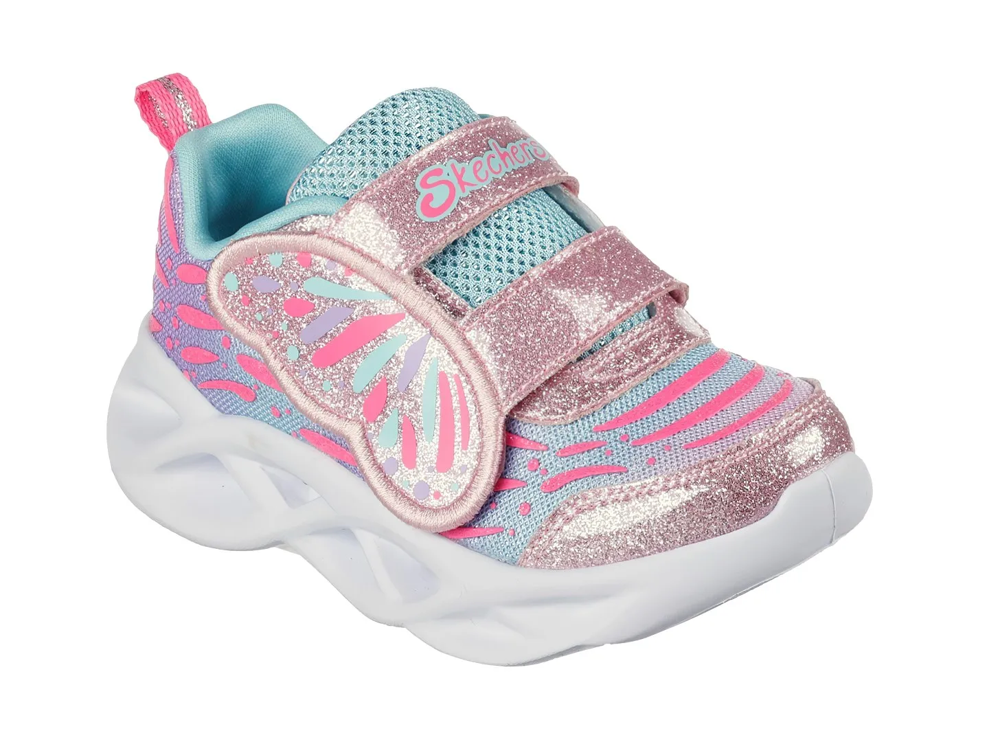 Tenis Skechers 302754 Rosa Para Niña