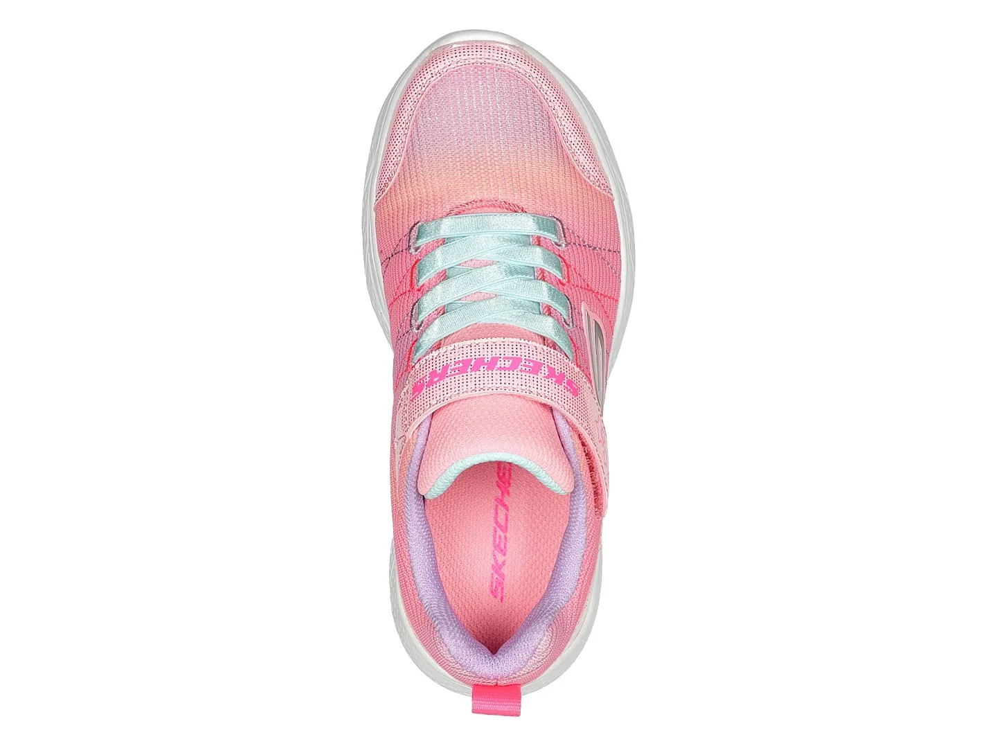 Tenis Skechers 303518 Rosa Para Niña